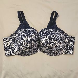 Cacique Lightly Lined Balconette Bra - Size 46DD